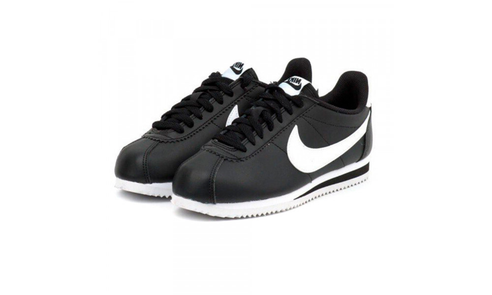 Nike cortez noir et blanc online